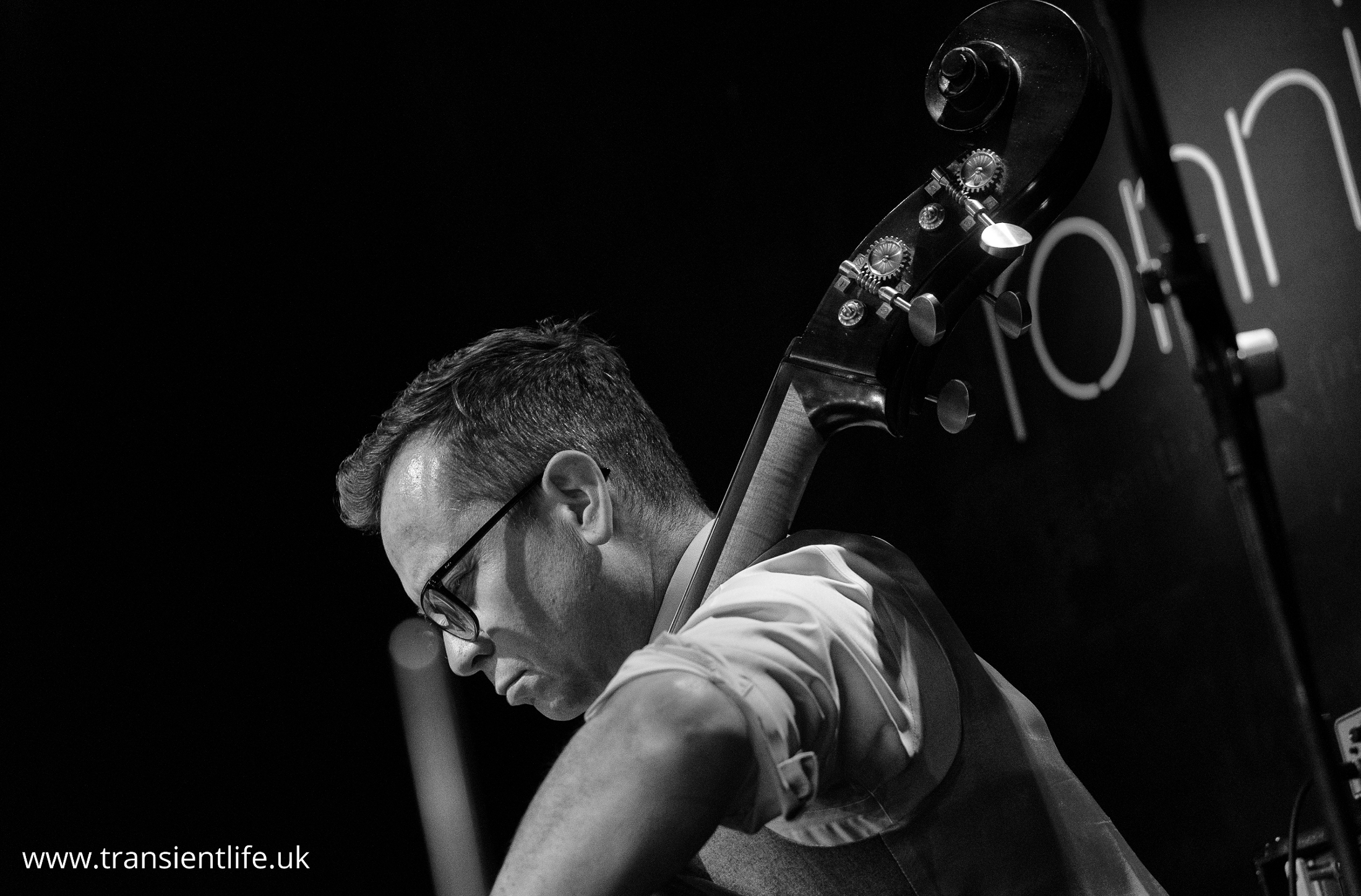 Sam Burgess Playing Upright Bass